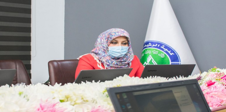 معاون العميد للشؤون العلمية الاستاذ المساعد الدكتور ميساء علي عبد الخالق تواصل انجازاتها البحثية والعلمية